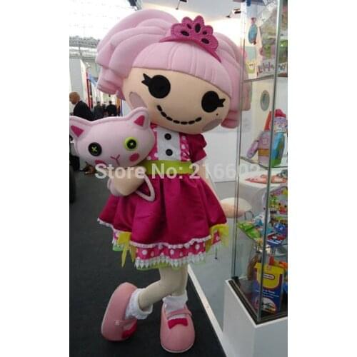 2019 high quality Lalaloopsy mascot costume adult size Lalaloopsy mascot costume for Halloween party costumes