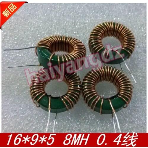 5pcs/16*9*5 0.4 Line 8MH Annular inductance Magnetic ring inductors Mn Zn inductor