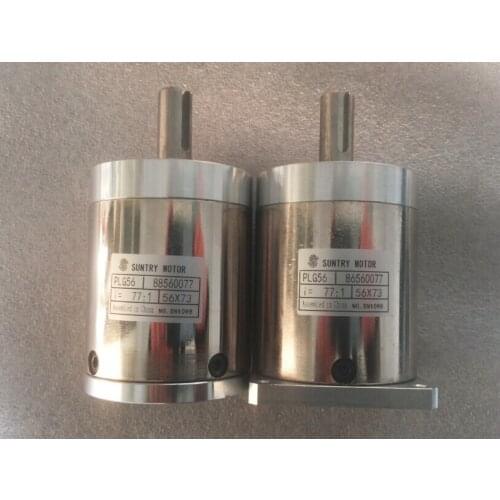56MM PLG56 Quality Planetary Reducer Geabox For DC brushless Motor(Round Input Cover) OR Stepping Motor (Square input cover)