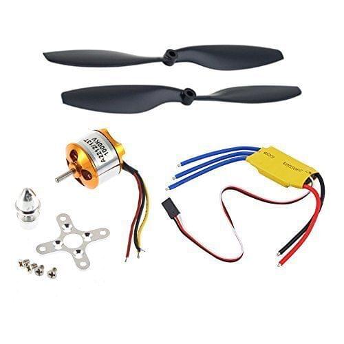 A2212 1000KV Brushless Motor With 30A Brushless ESC and 1 Pair 1045 Propeller for DJI F450 F550 RC FPV Quadcopter Parts