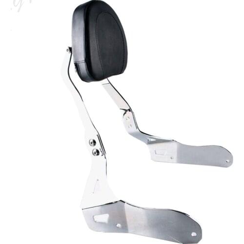 ALLGT Chrome Sissy Bar Backrest Back Rest Aluminium Fit SUZUKI 2007 2008 2009 2010 2011 2012 2013 2014 2015 M109R