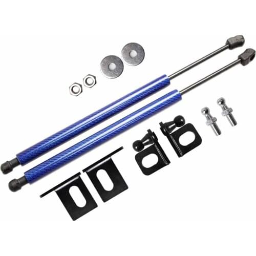 Lift Support Shock Damper for KIA KX1 Stonic 2017-2020 Car Styling Front Hood Bonnet Modify Gas Struts Absorber Carbon Fiber