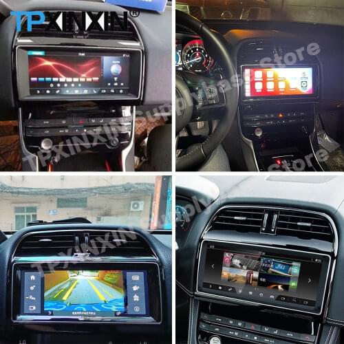 8+64G Car Radio 2 Din Stereo Receiver Android 10 For Jaguar XE 2016 2017 2018 2019 Auto Audio Video Recorder GPS Navi Head Unit