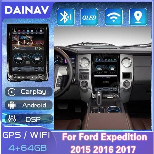 12.1inch Car Radio For Ford Expedition 2015 2016 2017 Android Multimedia Video Player Auto Stereo Tape Recorder GPS Navigation