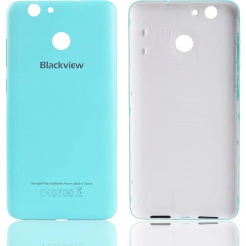 Blue and white Original Housing For Blackview E7 e7 Special Edition PC Battery Back Cover Mobile Phone Replacement Parts Case