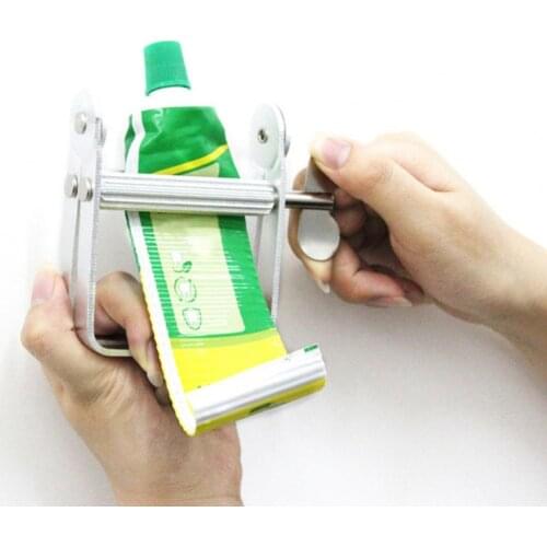 Toothpaste Dispenser Multi-purpose Easy to Use Aluminum Alloy Oil Paint Squeezing Tool for Toothpaste