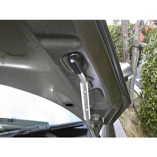 For Toyota Ractis XP100 2005-2010 Front Bonnet Hood Modify Gas Struts Carbon Fiber Spring Damper Lift Support Absorber