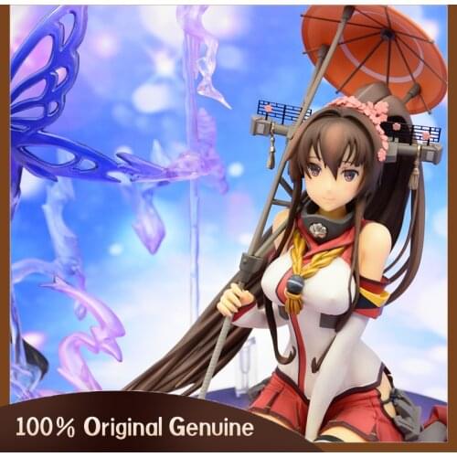 Original Anime Kantai Collection Yamato 180mm Figurine Kawaii Girl Action Figure Cartoon Character Model Toy Doll Decoration
