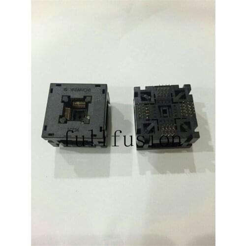 IC234-0484-039 QFP48P 0.5mm Pitch Yamaichi IC Test Socket TQFP48 IC body size 7x7mm Burn in socket