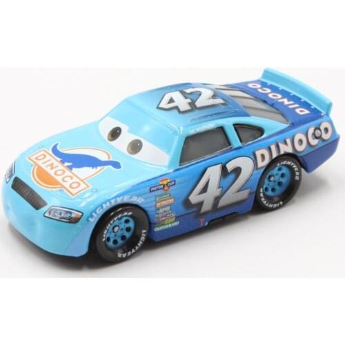 Disney Pixar Cars 3 No.42 Dinoco Cal Diecast Metal Alloy Car Models Kids Toys Car Best Children Gift Brinquedo