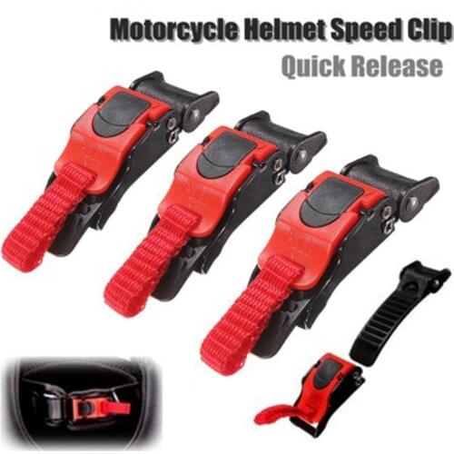 Motorcycle Helmet Cap Buckle Chin Strap Speed Sewing Clip Bicycle Helmet Buckles Motor Bike Motocross Chin Strap Flexible Clip
