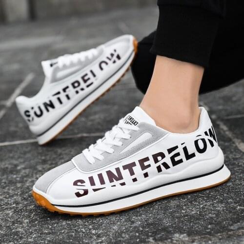 2021 Summer Autumn Men Light Casual Flats Outdoor White Sports Sneakers Quality Youth Walking Footwear Male Zapatillas Hombre