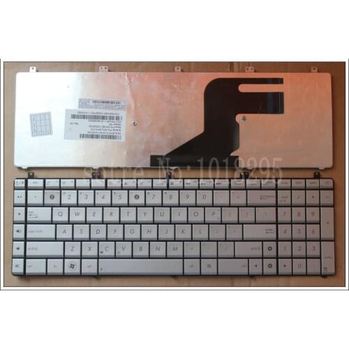 New Keyboard FOR ASUS N75SF N75 N75SF N75SL N75S US Silver English laptop keyboard