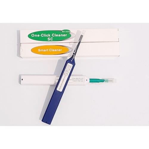 Origin High Quality LC/SC/FC/ST One-Click Cleaner SC 1.25mm and 2.5mm Fiber Optic Cleaning Pen 800 Cleans Cleaner Pen