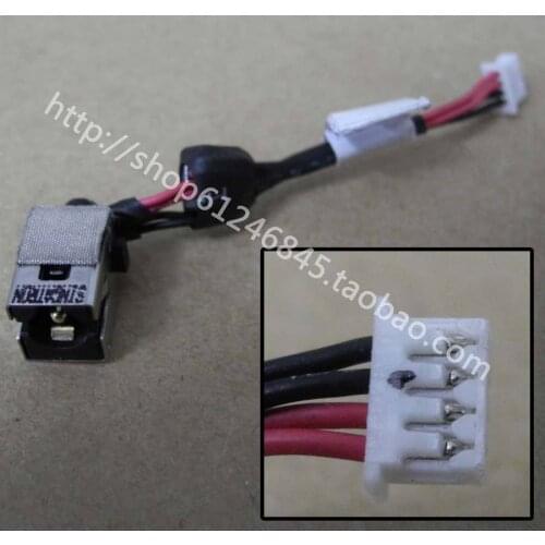 DC Power Jack with cable For Dell Inspiron Duo 1090 laptop DC-IN Flex Cable 0F6X5R