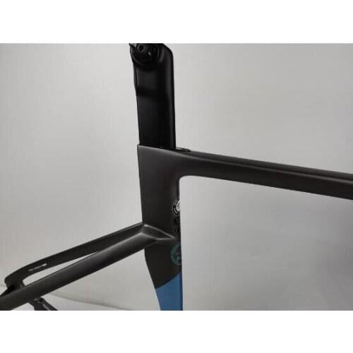 S-W pintura superior ven ge marco bicicleta eje de carbono 142*12 100*12mm marco camino carbono tamaño 54cm peso 1350g venta dir