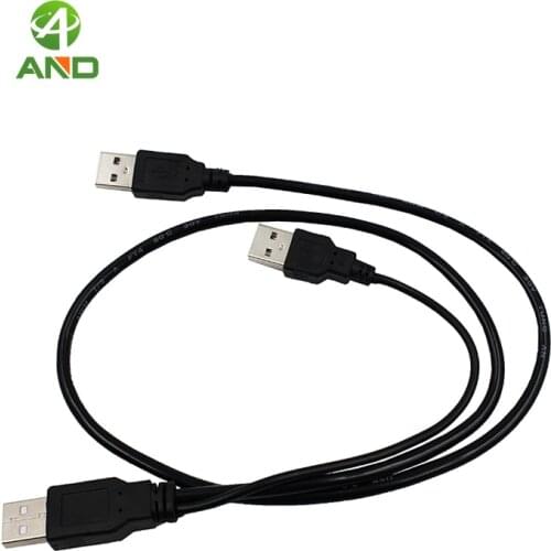 High Speed USB 2.0 Male to Male M/M Connector Adapter Data Extension Cable,70cm length,enough current