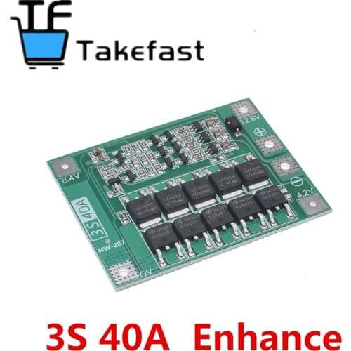 4S 40A Li-ion Lithium Battery 18650 Charger PCB BMS Protection Board with Balance For Drill Motor 14.8V 16.8V Lipo Cell Module