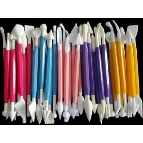 8Pcs/Set Shaping Knives Molding Engraving Set Cake Decorating Baking Tools Shaping Knife Carved Pen Set Cutting Tool