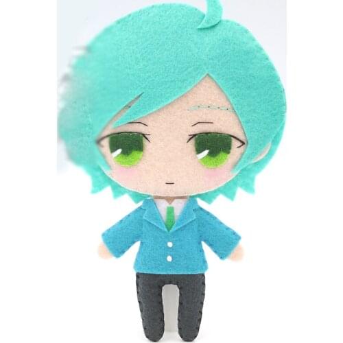 Anime Shinkai Kanata Cartoon Ensemble Stars Handmade Toy Keychain Bag Cosplay Doll DIY Material for Boy Girl Halloween Gift 1pcs