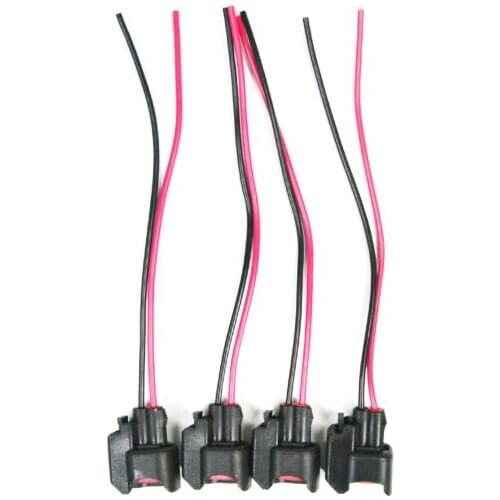 EV6 EV14 Fuel Injector Connector Wiring Harness Plugs USCAR Clips Connector Pigtail US