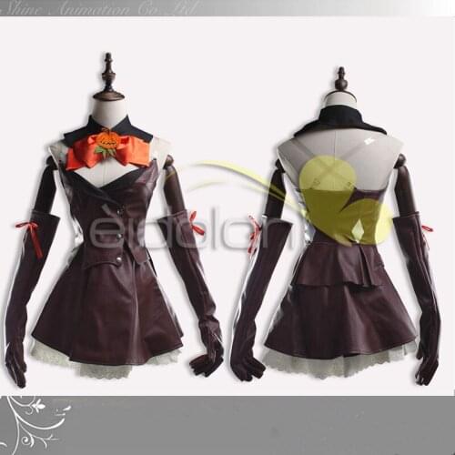 Hot Game Final Fantasy 14 Witch Cosplay Costume Halloween Fashion Pumpkin Dress Unisex Role Play Clothing Custom-Make Any Size