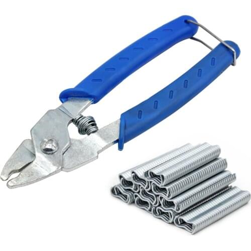 1Set Chicken Bird Cage Clamp Installation Scattered M Nail Pliers Animal Cages Pliers Rabbit Cage Accessories Installation Tools