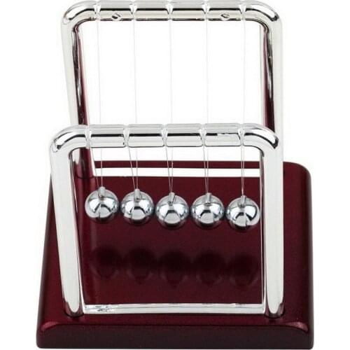 Newton Cradle Balance Steel Balls School Early Childhood Education Teaching Supplies Physics Science Pendulum Desk Toy Gifts