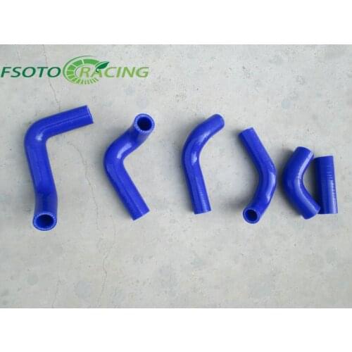 Silicone radiator hose for 2002-2008 HUSQVARNA HVA TC400 TC450 TC510 TE 400 TE 450 TE 510 2003 2004 2005 2006 2007 2008
