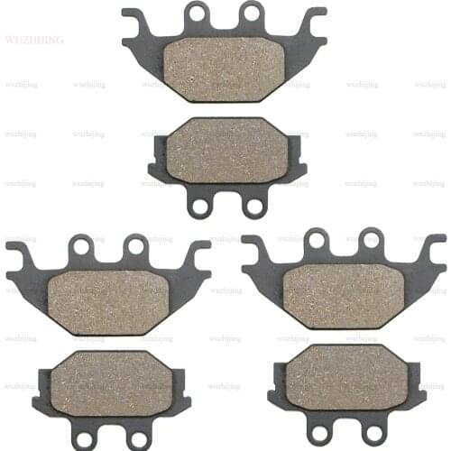 Brake Pad set for ADLY ATV 320 4X4 6X6 (09) KYMCO ATV Maxxer 300 500 (08-09) MXU 300 (08-14) UXV 500 i (12-16) Front Rear