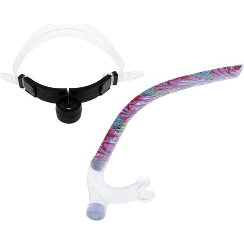 MagiDeal Ultra Swimming Diving Breathing Tube Snorkel Silica Breathing Tube Center Snorkel Scuba Diving Swim Training Equipment