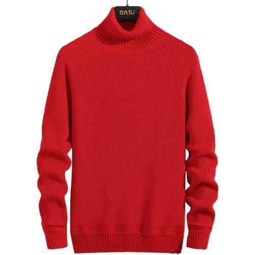 Mens pullover autumn/winter new casual fashion series semi turtleneck best warm sweater size M,L,XL.2XL.3XL