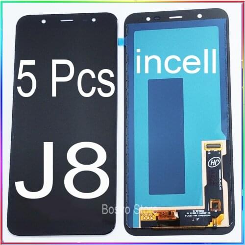 WholeSale 5 Pcs/lot for samsung J8 2018 LCD Screen Display with Touch Digitizer Assembly J810 incell