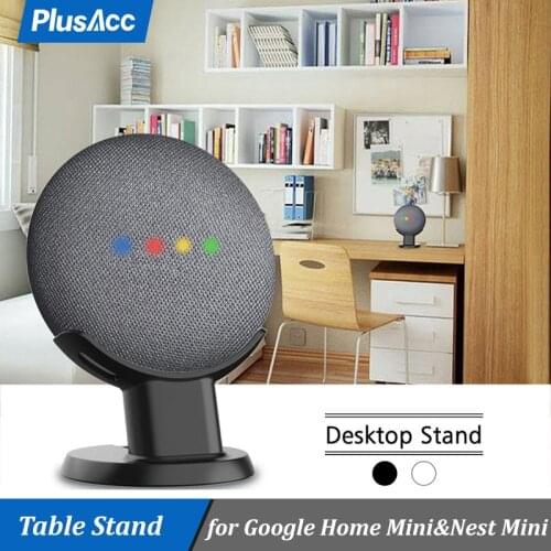 Mount Stand Holder For Google Home Mini Nest Mini Voice Assistant Smart Home Home Automation Google Nest MIni Desk Stand