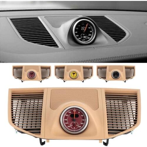 Dash Clock Instrument Panel Upper Cover Chrono Stop Watch Fit for Porsche MACAN 2014 2015 Auto styling