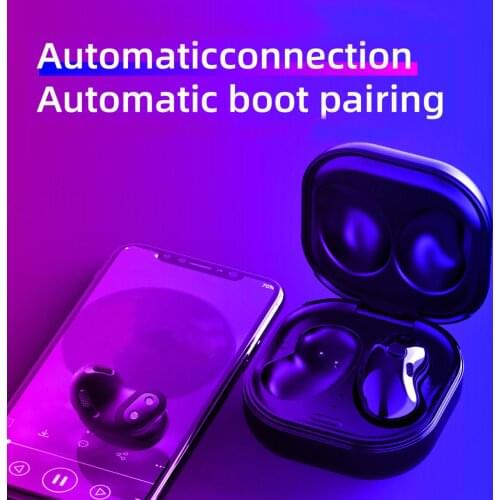 S6 TWS Comfortable Mini Button Bluetooth Earphone High-end Waterproof 8D HiFi Sound Binaural Call Earpieces ANC Noise Reduction