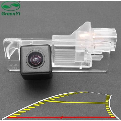 Vehicle Dynamic Trajectory Parking Line Car Rear View Reverse Backup Camera For Renault Clio 3 III 4 IV Lutecia Fluence 2012-16