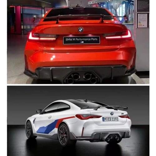 High Quality Carbon Fiber Car Rear Wing Trunk Lip Spoiler Fits For BMW M1 M3 M4 M5 M6 G22 G23 G80 G82 G14 F32 F36