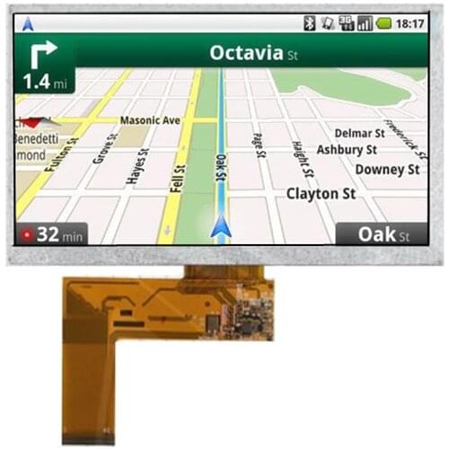 7.0''LCD display screen KD070D10-40NB for GPS Navigators Replacement parts