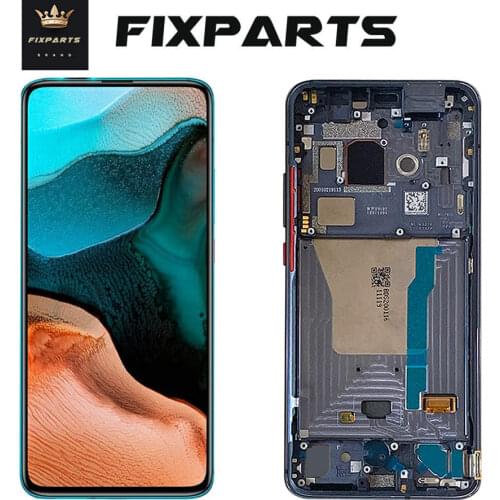 TFT LCD For Xiaomi Redmi K30 Pro Display Touch Screen Frame No Fingerprint Digitizer Poco F2 Pro For Xiaomi RedmiK30 Pro LCD