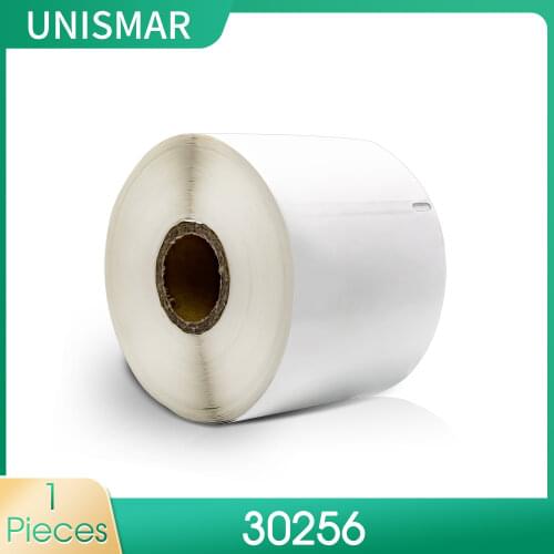 1Roll/300pcs 30256 Large White Shipping Thermal Labels 2 5/16" x 4" Compatible for DYMO LabelWriter 450 450 Turbo LW 30256