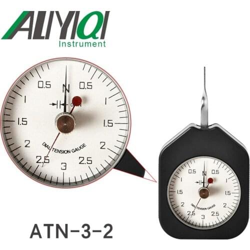 3N Dial Tension Gauge Tensionmeter Double Pointers(ATN-3-2)Tensiometro
