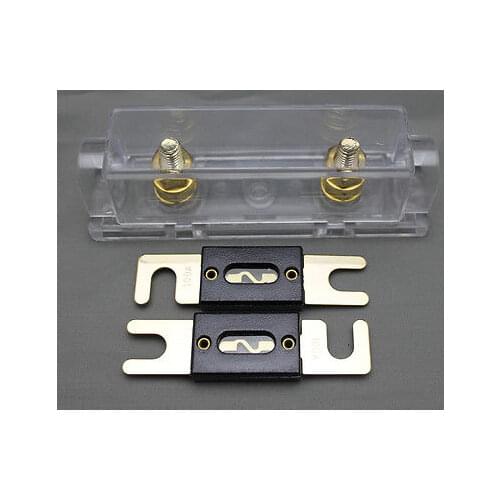 ANL Fuse holder Distribution INLINE 0 4 8 GA GOLD PLATED FREE 2X100A ANL FUSE