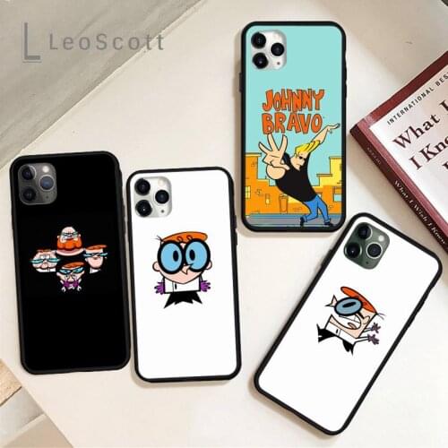 Dexters laboratorio Phone Case for iPhone 11 12 pro XS MAX 8 7 6 6S Plus X 5S SE 2020 XR
