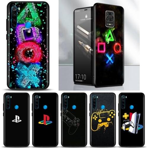 Phone Case for Xiaomi Redmi Note 9 Pro 8T 9S 7 8 Pro 6A 7A 8A 9A 9C 9 Prime Soft Black Shell Cover playstation 5 console ps5