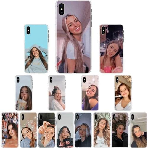 YNDFCNB Addison Rae Phone Case For iPhone X XS MAX 6 6s 7 7plus 8 8Plus 5 5S se 2020 XR 12 11 pro max case