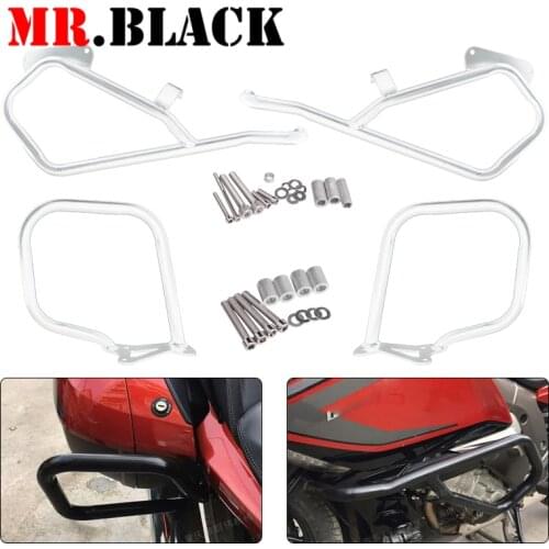 For BMW K1600GT K1600GTL K1600 GT 2011-2021 Highway Engine Guard Crash Bar Saddlebag Side Box Bumper Stunt Cage Frame Protection