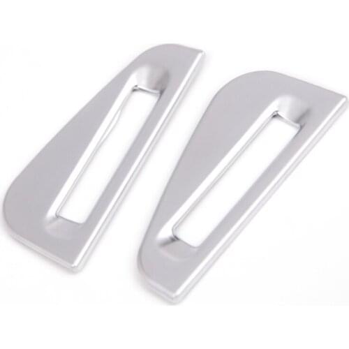 For Jaguar XE F-Pace Chrome ABS Car Air Outlet Adjust Switch Decorate Cover Trim Car Accessories