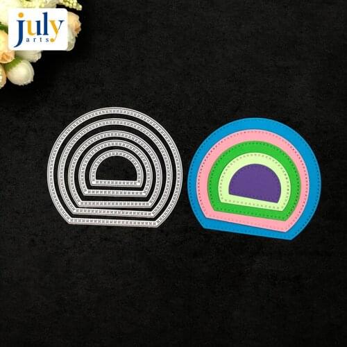 Julyarts Cutting Dies Silver Irregular Figure Cutting Dies Cutting Scrapbooking for Handwork Gift Creative Carbon Steel Material