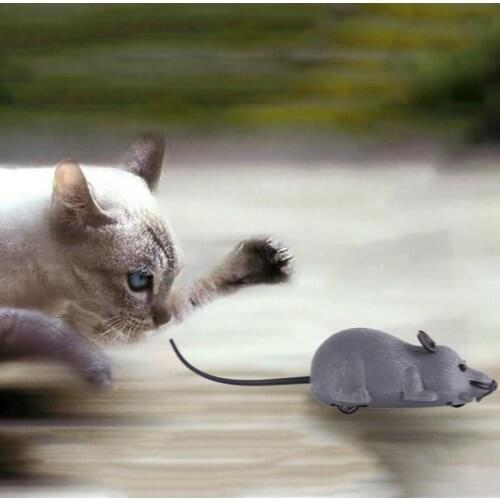 Cats Optional Mice Toy Cute Lifelike Mouse Toy Pull Back Pull String Toys Automatic Go Forward Mouse 2018 New Arrival
